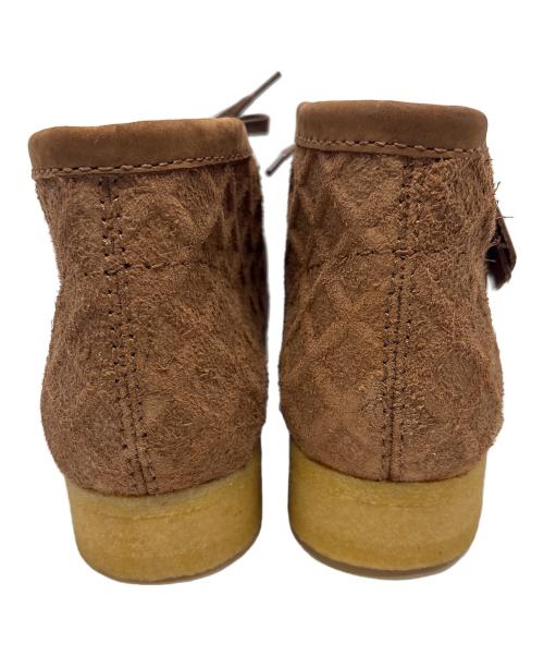 CLARKS（クラークス）CLARKS (クラークス) SWEET CHICK (スウィートチック) WALLABEE　BOOT　ワラビーブーツ ブラウン サイズ:27㎝　UK 8 1/2　FIT Gの古着・服飾アイテム
