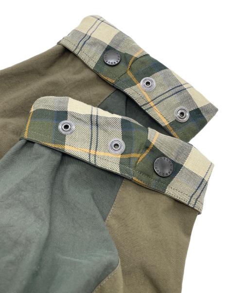 Barbour（バブアー）Barbour (バブアー) JOURNAL STANDARD (ジャーナルスタンダード) 別注 MULTI COLOR OS BURGHLEY コート カーキ サイズ:34の古着・服飾アイテム