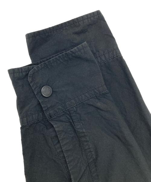 mout recon tailor（マウトリーコンテーラー）mout recon tailor (マウトリーコンテーラー) AVIATER SHIRTS ブラック サイズ:48の古着・服飾アイテム