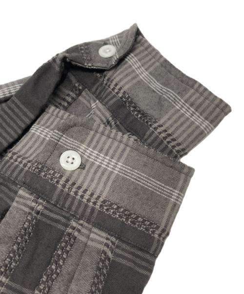 THE NORTHFACE PURPLELABEL（ザ・ノースフェイス パープルレーベル）THE NORTHFACE PURPLELABEL (ザ・ノースフェイス パープルレーベル) Plaid Dobby Field Shirt グレー サイズ:XLの古着・服飾アイテム
