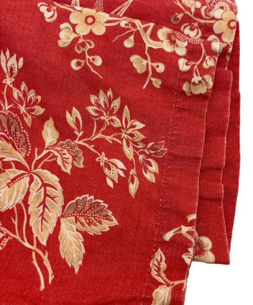 POLO RALPH LAUREN（ポロ・ラルフローレン）POLO RALPH LAUREN (ポロ・ラルフローレン) VINTAGE CAMP オープンカラーシャツ アロハシャツ レッド サイズ:XLの古着・服飾アイテム