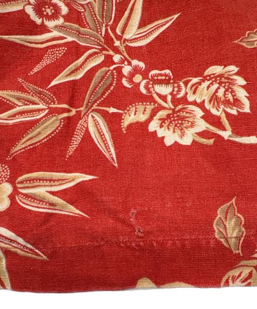 POLO RALPH LAUREN（ポロ・ラルフローレン）POLO RALPH LAUREN (ポロ・ラルフローレン) VINTAGE CAMP オープンカラーシャツ アロハシャツ レッド サイズ:XLの古着・服飾アイテム