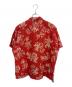 POLO RALPH LAUREN (ポロ・ラルフローレン) VINTAGE CAMP オープンカラーシャツ アロハシャツ レッド サイズ:XL：12000円
