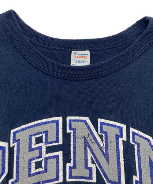 Champion（チャンピオン）Champion (チャンピオン) ヴィンテージTシャツ ネイビー サイズ:XLの古着・服飾アイテム