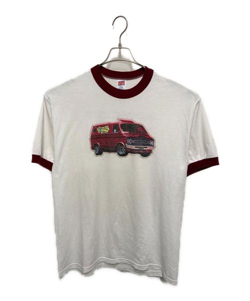 SOFFE SHIRTS（ソフィー）SOFFE SHIRTS (ソフィー) ヴィンテージTシャツ ホワイト サイズ:XLの古着・服飾アイテム