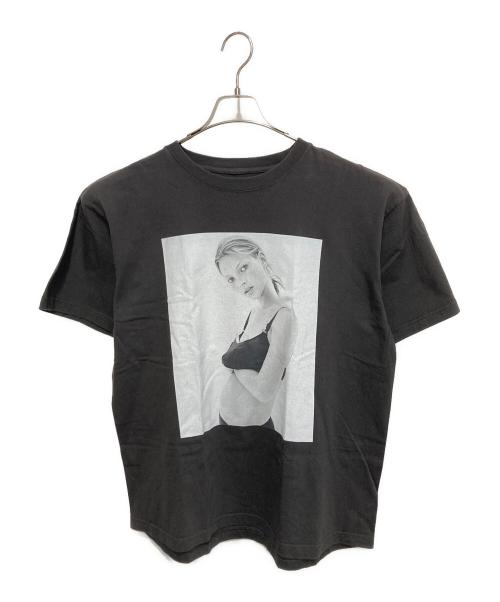 biotope（ビオトープ）biotope (ビオトープ) フォトプリントTシャツ グレー サイズ:XLの古着・服飾アイテム