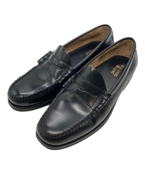 G.H.BASS（ジーエイチバス）G.H.BASS (ジーエイチバス) LARSON ローファー ブラック サイズ:UK7.5の古着・服飾アイテム