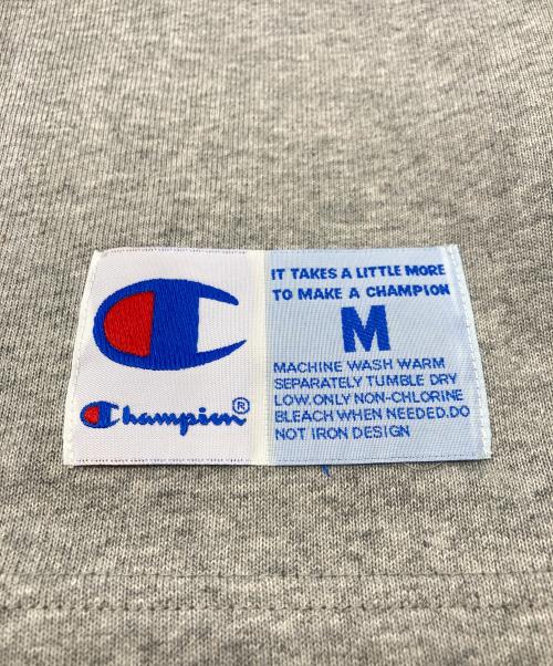 Champion（チャンピオン）Champion (チャンピオン) ショートスリーブポケットTシャツ グレー サイズ:Ｍの古着・服飾アイテム