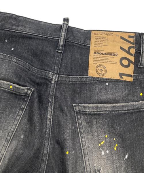 DSQUARED2（ディースクエアード）DSQUARED2 (ディースクエアード) SEXY TWIST JEAN ブラック サイズ:42の古着・服飾アイテム