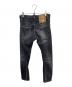 DSQUARED2 (ディースクエアード) SEXY TWIST JEAN ブラック サイズ:42：12000円