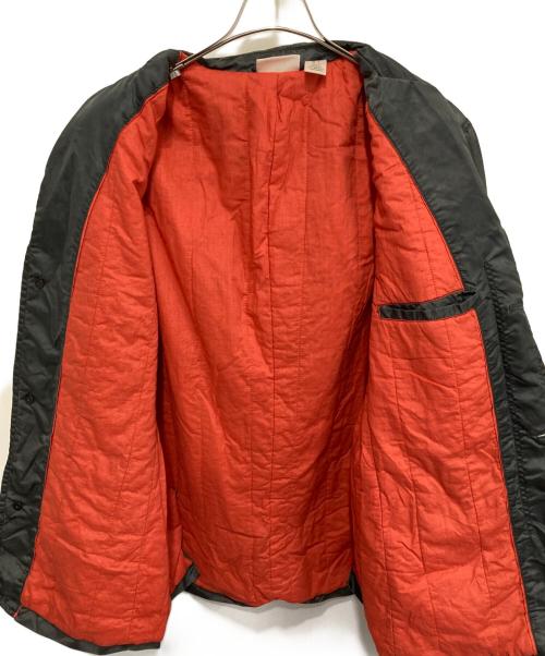 DKNY JEANS（ダナキャラン ニューヨーク ジーンズ）DKNY JEANS (ダナキャラン ニューヨーク ジーンズ) 90’Sナイロンテーラードジャケット カーキ サイズ:Lの古着・服飾アイテム