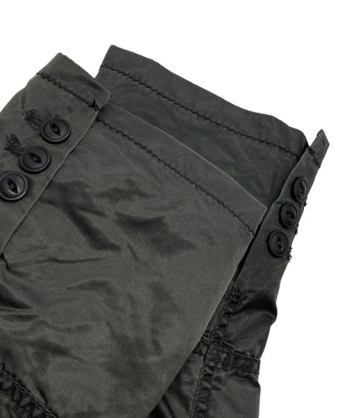 DKNY JEANS（ダナキャラン ニューヨーク ジーンズ）DKNY JEANS (ダナキャラン ニューヨーク ジーンズ) 90’Sナイロンテーラードジャケット カーキ サイズ:Lの古着・服飾アイテム