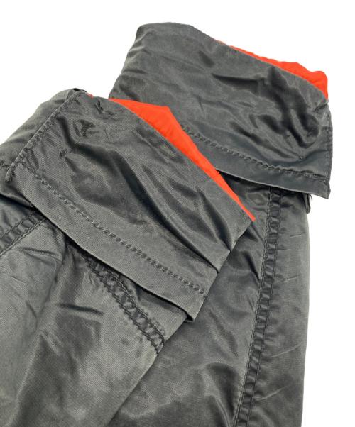 DKNY JEANS（ダナキャラン ニューヨーク ジーンズ）DKNY JEANS (ダナキャラン ニューヨーク ジーンズ) 90’Sナイロンテーラードジャケット カーキ サイズ:Lの古着・服飾アイテム