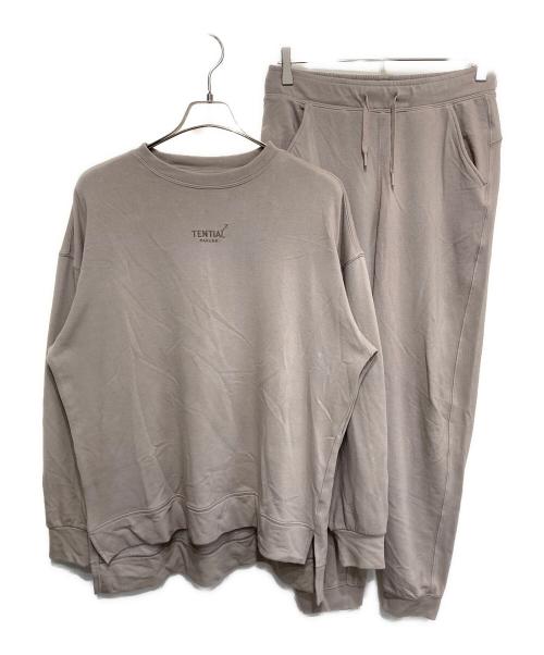 TENTIAL（テンシャル バクネ）TENTIAL (テンシャル バクネ) ルームウェアセットアップ ベージュ サイズ:Lの古着・服飾アイテム