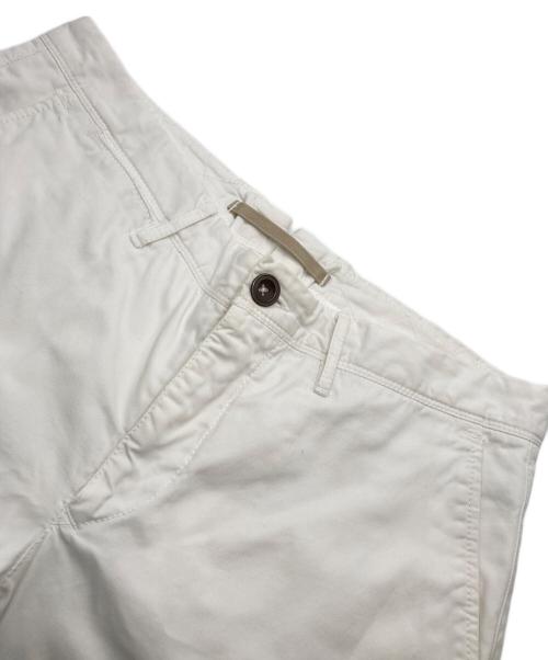 INCOTEX（インコテックス）INCOTEX (インコテックス) コットントラウザーパンツ ホワイト サイズ:33の古着・服飾アイテム