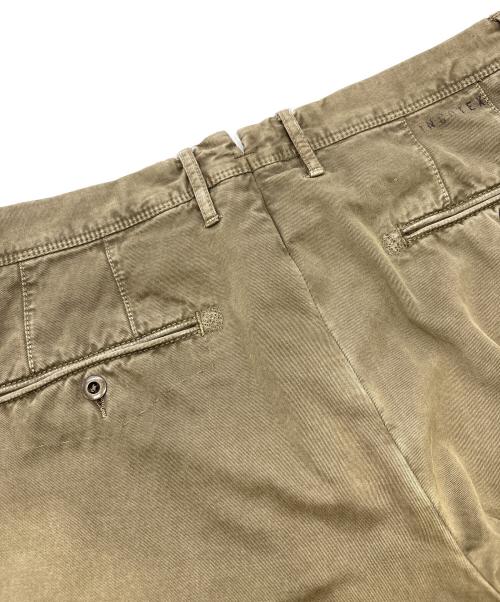 INCOTEX（インコテックス）INCOTEX (インコテックス) パッチワークトラウザー オリーブ サイズ:34の古着・服飾アイテム
