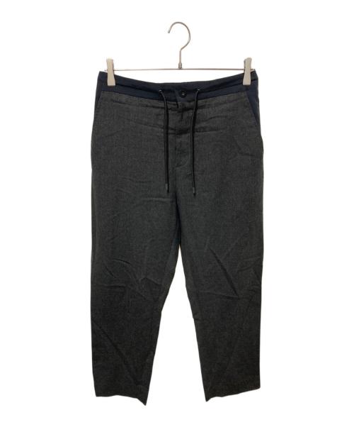 INCOTEX（インコテックス）INCOTEX (インコテックス) ウールイージーパンツ グレー サイズ:48の古着・服飾アイテム