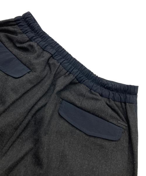INCOTEX（インコテックス）INCOTEX (インコテックス) ウールイージーパンツ グレー サイズ:48の古着・服飾アイテム