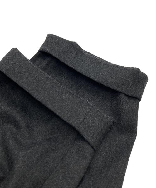 INCOTEX（インコテックス）INCOTEX (インコテックス) ウールイージーパンツ グレー サイズ:48の古着・服飾アイテム