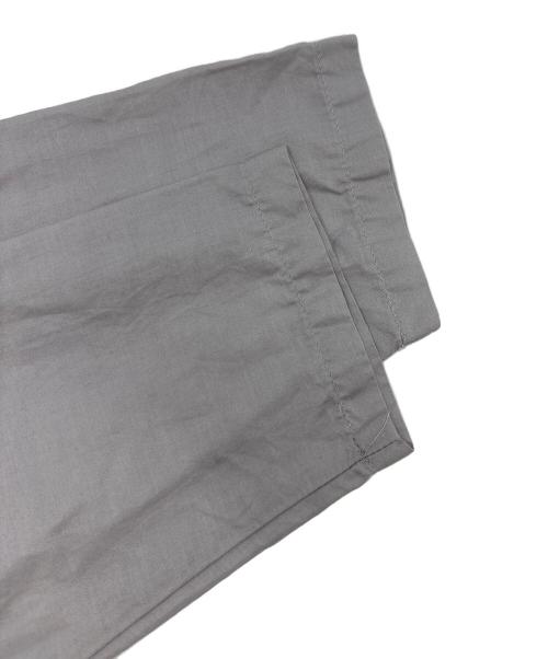 mizuiro-ind（ミズイロインド）mizuiro-ind (ミズイロインド) レーススタンドカラーワイドシャツ グレー サイズ:FREEの古着・服飾アイテム