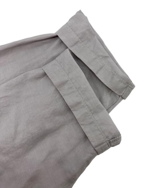 mizuiro-ind（ミズイロインド）mizuiro-ind (ミズイロインド) レーススタンドカラーワイドシャツ グレー サイズ:FREEの古着・服飾アイテム