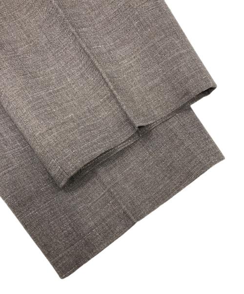 TOMORROW LAND（トゥモローランド）TOMORROW LAND (トゥモローランド) DALSASSOウールリネンセットアップスーツ ブラウン サイズ:Ｓの古着・服飾アイテム