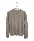 UNFILアンフィル）の古着「フレンチリネンリブニットプルオーバー」｜アイボリー