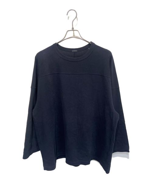 COMOLI（コモリ）COMOLI (コモリ) フットボールTシャツ ネイビー サイズ:3の古着・服飾アイテム