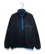 Patagoniaパタゴニア）の古着「ハーフジップフリースジャケット」｜ブラック