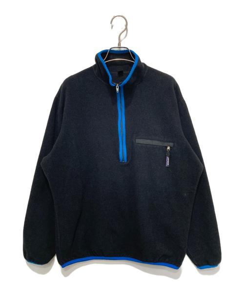 Patagonia（パタゴニア）Patagonia (パタゴニア) ハーフジップフリースジャケット ブラック サイズ:Lの古着・服飾アイテム