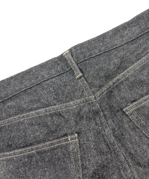 A.PRESSE（アプレッセ）A.PRESSE (アプレッセ) black washed denim pants ブラック サイズ:34の古着・服飾アイテム