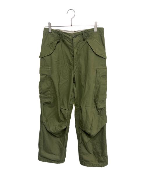 ミリタリーパンツ（ミリタリーパンツ）ミリタリーパンツ (ミリタリーパンツ) M-65 FIELD PANTS オリーブ サイズ:29.5-32.5の古着・服飾アイテム