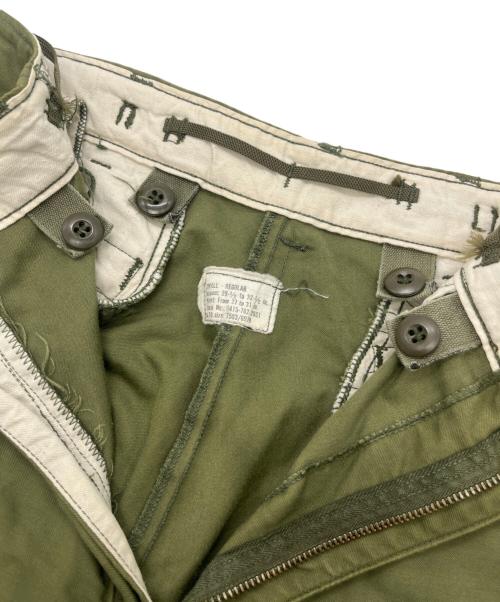 ミリタリーパンツ（ミリタリーパンツ）ミリタリーパンツ (ミリタリーパンツ) M-65 FIELD PANTS オリーブ サイズ:29.5-32.5の古着・服飾アイテム