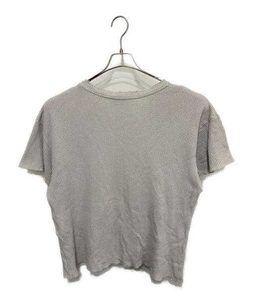 Gosha Rubchinskiy（ゴーシャラブチンスキー）Gosha Rubchinskiy (ゴーシャラブチンスキー) S/Sサーマルカットソー グレー サイズ:Ｍの古着・服飾アイテム