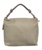 ear PAPILLONNERイアパピヨネ）の古着「樹脂パーツワンハンドルバッグ」｜ベージュ