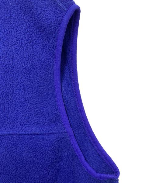 Patagonia（パタゴニア）Patagonia (パタゴニア) フリースベスト ブルー サイズ:Lの古着・服飾アイテム