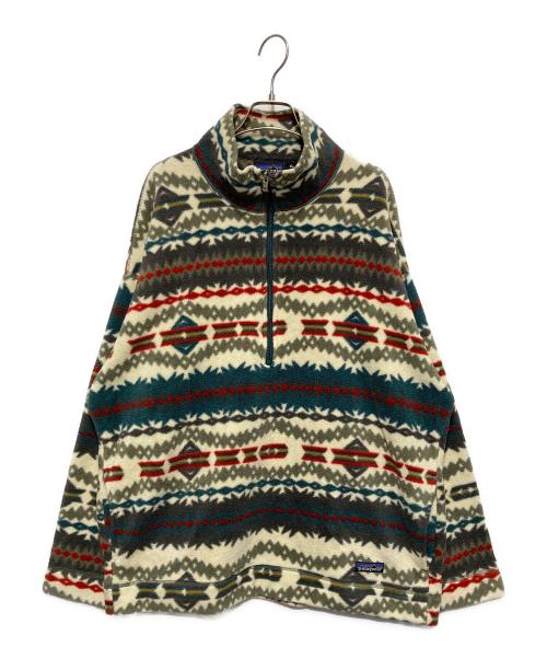 Patagonia（パタゴニア）Patagonia (パタゴニア) ハーフジップフリースプルオーバー マルチカラー サイズ:XLの古着・服飾アイテム
