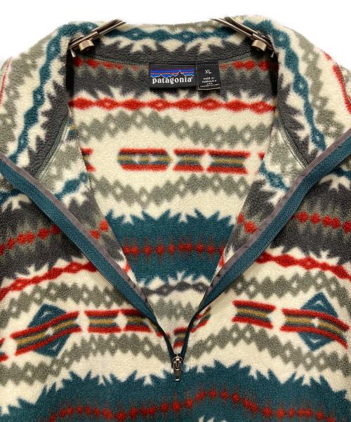 Patagonia（パタゴニア）Patagonia (パタゴニア) ハーフジップフリースプルオーバー マルチカラー サイズ:XLの古着・服飾アイテム