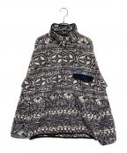 Patagoniaパタゴニア）の古着「ライトウェイト シンチラスナップT」｜ホワイト×グレー