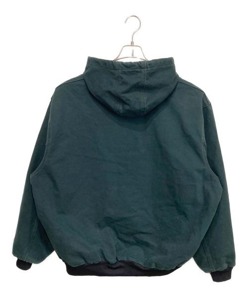CarHartt（カーハート）CarHartt (カーハート) 裏サーマル ダックアクティブジャケット ダークグリーン サイズ:2XLの古着・服飾アイテム