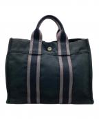 HERMESエルメス）の古着「フールトゥ トート PM ハンドバッグ」｜グレー