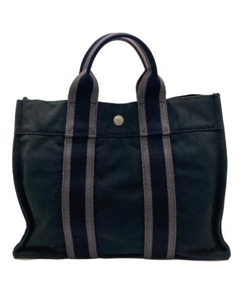 HERMES（エルメス）HERMES (エルメス) フールトゥ トート PM ハンドバッグ グレーの古着・服飾アイテム