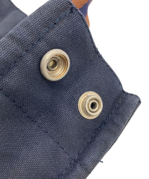 HERMES（エルメス）HERMES (エルメス) フールトゥ トート PM ハンドバッグ ネイビー×ブラウンの古着・服飾アイテム