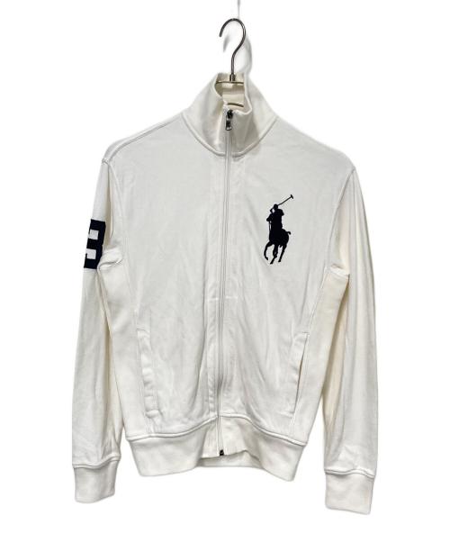 POLO RALPH LAUREN（ポロ・ラルフローレン）POLO RALPH LAUREN (ポロ・ラルフローレン) ビッグポニー トラックジャケット ホワイト サイズ:XSの古着・服飾アイテム