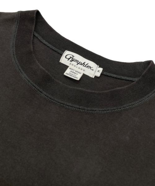 Gymphlex（ジムフレックス）Gymphlex (ジムフレックス) CREWNECK SHORTSLEEVE TEE ブラック サイズ:Ｍの古着・服飾アイテム