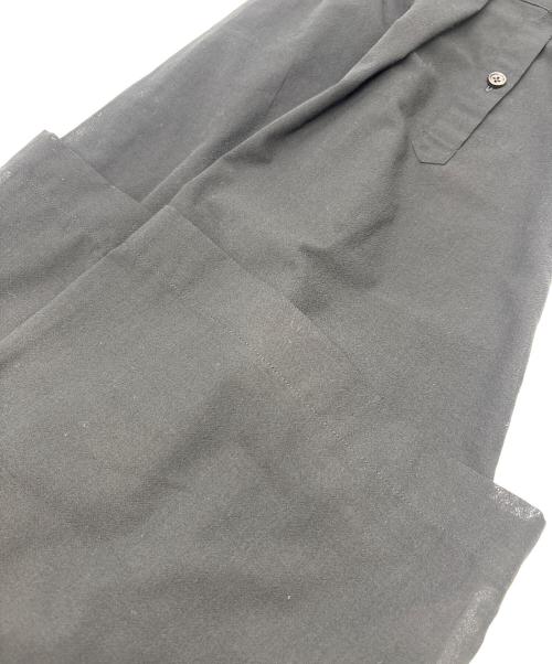 SEDAN ALL-PURPOSE（セダンオールパーパス）SEDAN ALL-PURPOSE (セダンオールパーパス) Convertible Work Shirt　コンバーチブルワークシャツ ブラック サイズ:XLの古着・服飾アイテム