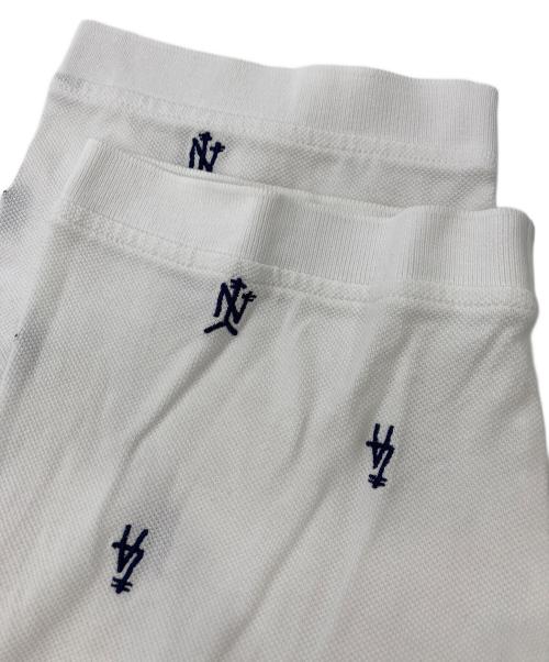 stussy（ステューシー）stussy (ステューシー) ポロシャツ ホワイト サイズ:Ｍの古着・服飾アイテム