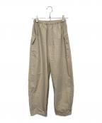 H BEAUTY&YOUTHエイチ ビューティー&ユース）の古着「タイプライタースノーパンツ」｜ベージュ