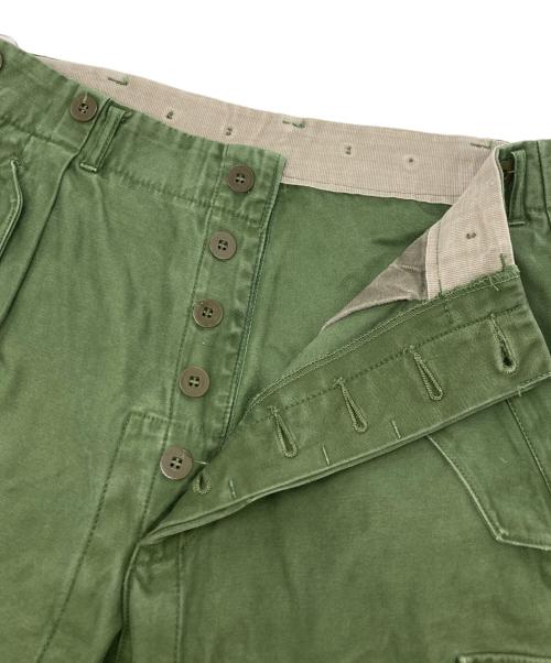 MILITARY（ミリタリー）MILITARY (ミリタリー) M-59 カーゴパンツ オリーブ サイズ:FREEの古着・服飾アイテム