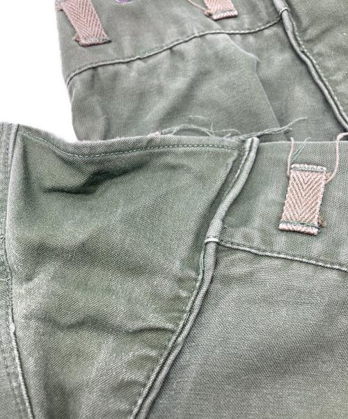 MILITARY（ミリタリー）MILITARY (ミリタリー) M-59 カーゴパンツ オリーブ サイズ:FREEの古着・服飾アイテム